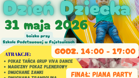 DZIEŃ DZIECKA W GMINIE FAJSŁAWICE