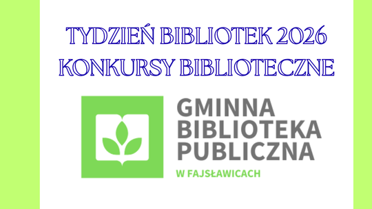 Konkursy Tydzień Bibliotek 2026