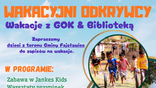 Wakacje z Gok i Biblioteką!!!