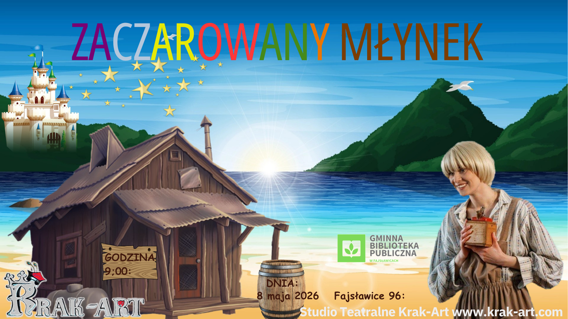 Przedstawienie teatralne w Gminnej Bibliotece Publicznej w Fajsławicach Przedstawienie teatralne w Gminnej Bibliotece Publicznej w Fajsławicach