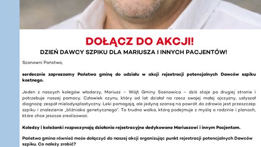 plakat Fundacji DKMS