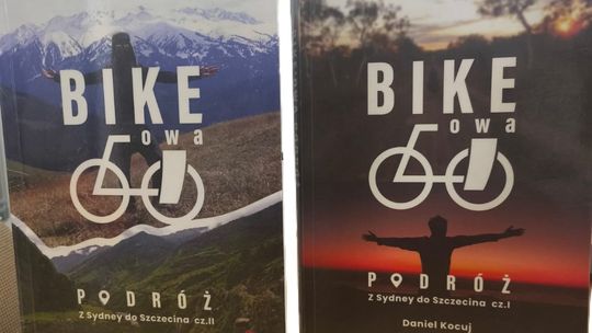 zdjęcie okładek książek BIKEowa podróż